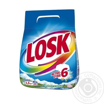 Powder detergent Losk Mountain lake 1500g - buy, prices for NOVUS - photo 1