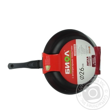 Biol Elegant Frying Pan with Non-Stick Coating and Removable Handle Without Lid 26cm - buy, prices for Vostorg - photo 2