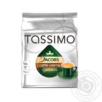 Кофе молотый Jacobs Taccimo Crema 16*7г купить, цены на МегаМаркет - фото 1