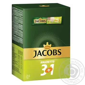 Напій кавовий Jacobs 3в1 Амаретто розчинний у стіках 12,5г - купити, ціни на Чудо Маркет - фото 4