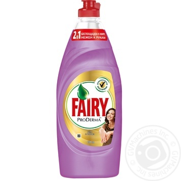 Средство для мытья посуды Fairy ProDerma Шёлк и Орхидея 650мл купить, цены на МегаМаркет - фото 1