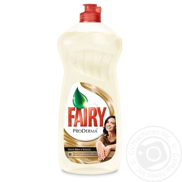 means fairy with coconut flavor for washing dishes 750ml Czech Republic