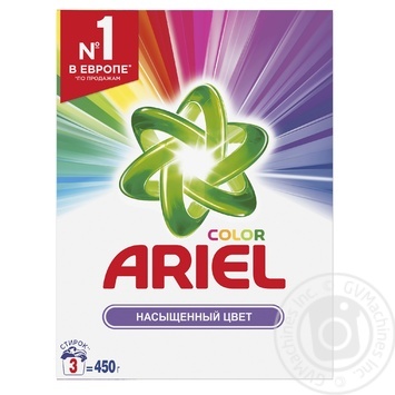 Пральний порошок Ariel Color&Style автомат 450г купити, ціни на МегаМаркет - фото 1