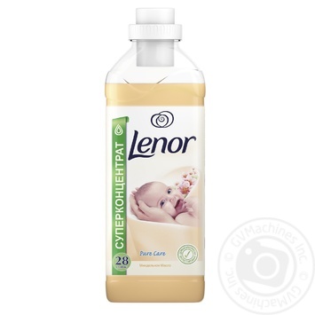 Fabric Softener Lenor Almond oil for sensitive skin 1000ml - buy, prices for MegaMarket - photo 1