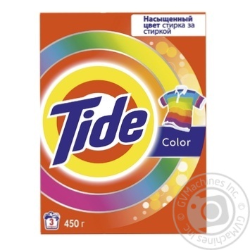 Laundry detergent powder Tide Color 450g - buy, prices for MegaMarket - photo 1