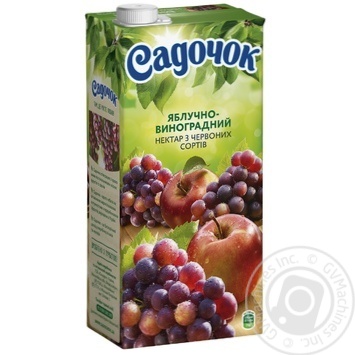 Sadochok apple-red grape nectar 1,93l - buy, prices for MegaMarket - photo 1