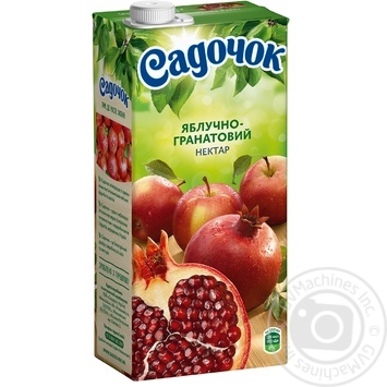 Нектар Садочок яблочно-гранатовый 0,95л купить, цены на МегаМаркет - фото 1