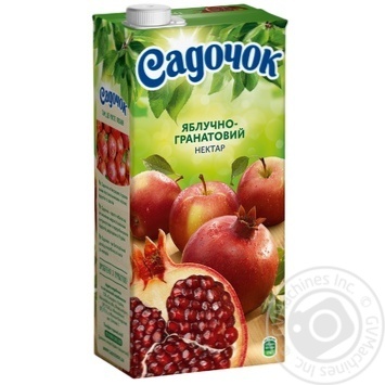 Нектар Садочок яблочно-гранатовый 1,93л купить, цены на МегаМаркет - фото 1