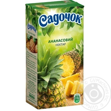 Нектар Садочок ананасово-яблочный 0,5л купить, цены на МегаМаркет - фото 1