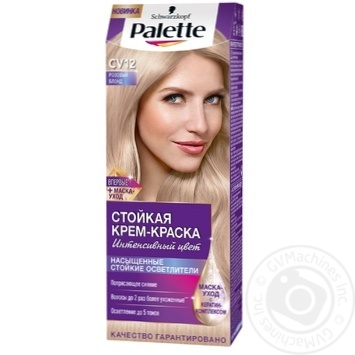 Фарбка д\вол. Palette Інтенсивний колір СV12 купити, ціни на МегаМаркет - фото 1