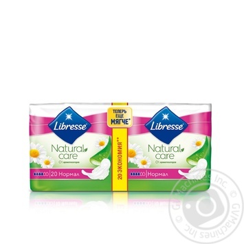 Libresse Natural Care Ultra Normal For Women Pads - buy, prices for MegaMarket - photo 1