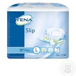 Подгузники Tena Slip Plus Large L целлюлозные поглощающие для взрослых 6 капелек 30шт Нидерланды