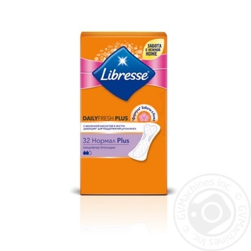 Libresse Fresh Normal Plus For Women Daily Pads - buy, prices for MegaMarket - photo 1