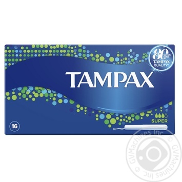 Tampons Tampax Super Duo with applicator 16pcs - buy, prices for MegaMarket - photo 1