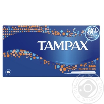 Тампоны Tampax Super Plus Duo с апликатором 16шт купить, цены на МегаМаркет - фото 1