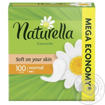Прокладки щоденні Naturella Ромашка Normal 2 крапельки 100шт купити, ціни на МегаМаркет - фото 1