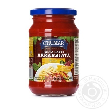 Sauce Chumak Arrabbiata 340g glass jar - buy, prices for MegaMarket - photo 1