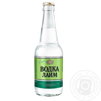 Obolon Vodka Lime Low-alcohol beverage 0,33l glass - buy, prices for MegaMarket - photo 1