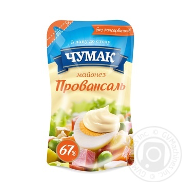 Mayonnaise Chumak Provansal  67% 180g