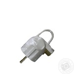 White Plug Handle