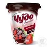 Chudo Сurd Dessert With Chocolate Glaze & Strawberry Flavor