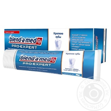 Toothpaste Blend-a-med Pro-Expert Strong Teeth 100ml - buy, prices for MegaMarket - photo 3