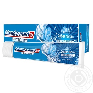 Toothpaste Blend-a-Med Complete 7 Extra Fresh 100ml - buy, prices for MegaMarket - photo 2