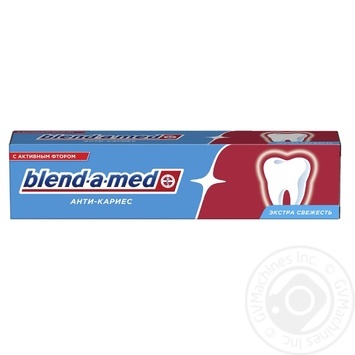 Зубна паста Blend-a-med Анти-кариес Свіжість 100мл купити, ціни на МегаМаркет - фото 3