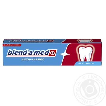 Зубна паста Blend-a-med Анти-карієс Свіжість 50мл купити, ціни на МегаМаркет - фото 2