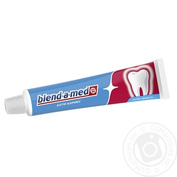Зубна паста Blend-a-med Анти-карієс Свіжість 50мл купити, ціни на МегаМаркет - фото 3