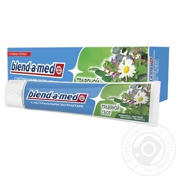 Зубная паста Blend-a-med БИО Травяной сбор 100мл купить, цены на МегаМаркет - фото 2