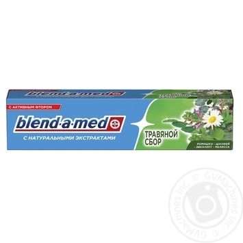 Зубна паста Blend-a-med БИО Травяной сбор 100мл купити, ціни на МегаМаркет - фото 3