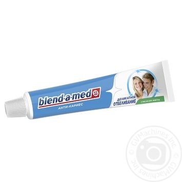 Зубна паста Blend-a-med 3 Эффект Делікатне Відбілювання 50мл купити, ціни на МегаМаркет - фото 3