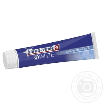 Зубна паста Blend-a-med 3D White Свіжість м'ятний поцілунок 125мл купити, ціни на МегаМаркет - фото 3