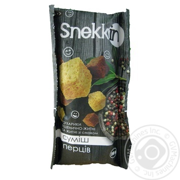 Snack Snekkin rye-wheat pepper 30g - buy, prices for NOVUS - photo 1