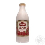 Йогурт Ферма Полуниця питний 1,5% 900г