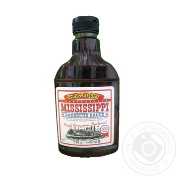 Соус барбекю Mississippi Солодкий і гострий 510г купити, ціни на МегаМаркет - фото 1
