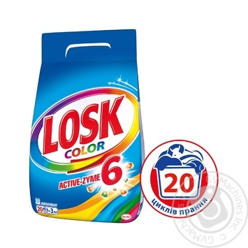 Стиральный порошок Losk Колор автомат 3кг купить, цены на МегаМаркет - фото 2