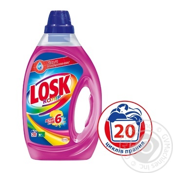 Гель для стирки Losk Цвет 1л купить, цены на МегаМаркет - фото 2