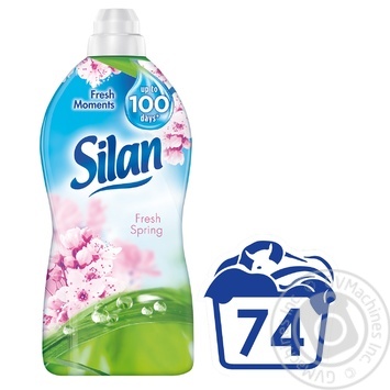 Silan Fabric softener Spring freshness 1.85l - buy, prices for NOVUS - photo 2