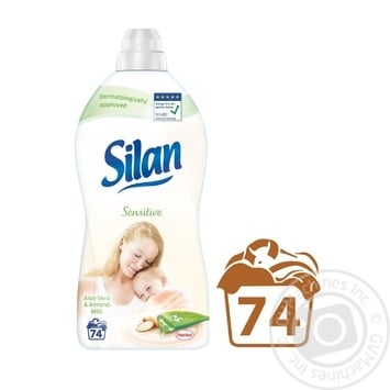 Silan Sensetive Conditioner for linen 2l - buy, prices for Auchan - photo 1