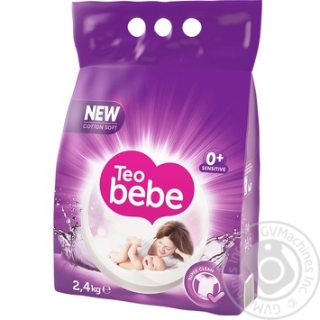 Стиральный порошок Teo bebe Лаванда 2400г купить, цены на МегаМаркет - фото 1