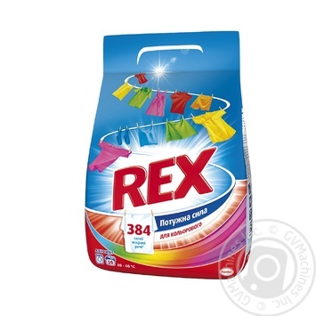 Powder detergent Rex for washing 2400g - buy, prices for MegaMarket - photo 1