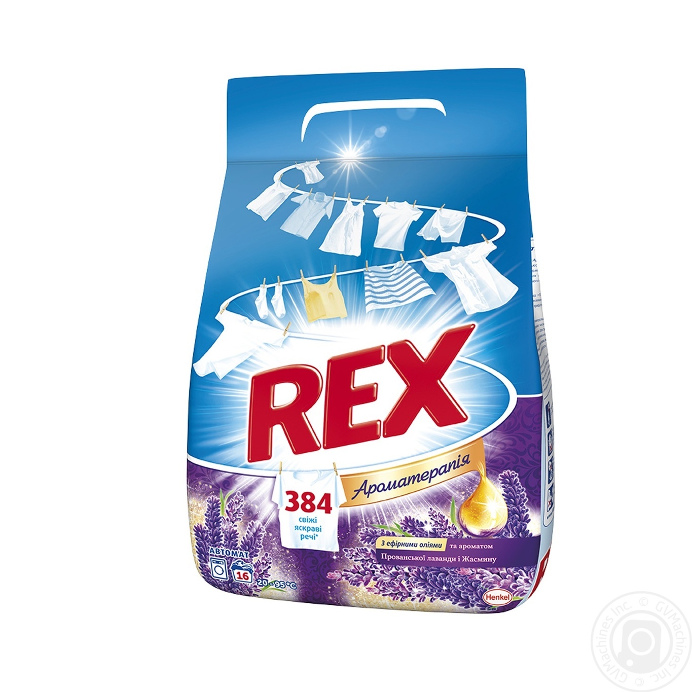 

Стиральный порошок Rex Ароматерапия с ароматом прованской лаванды и жасмина 2,4кг