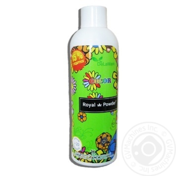 Средство для стирки жидкое De La Mark Royal Powder Color концентрированное бесфосфатное 1л купить, цены на МегаМаркет - фото 1