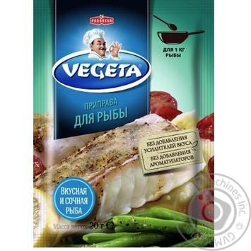 Vegeta for fish spices 20g - buy, prices for MegaMarket - photo 2