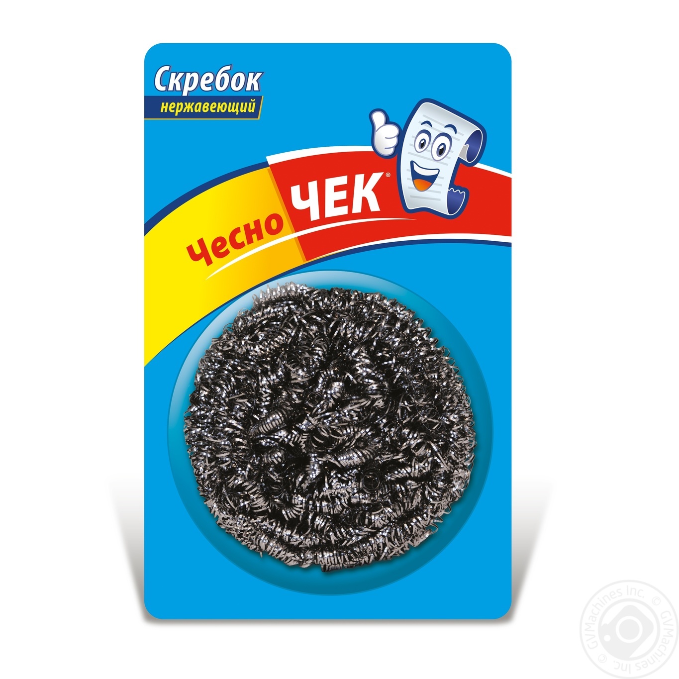 

Скребок чесночек нержавеющий 1шт