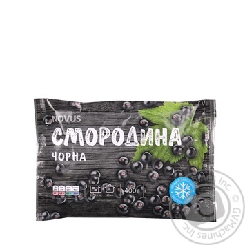 Novus Fresh Frozen Black Currant 400g - buy, prices for NOVUS - photo 2