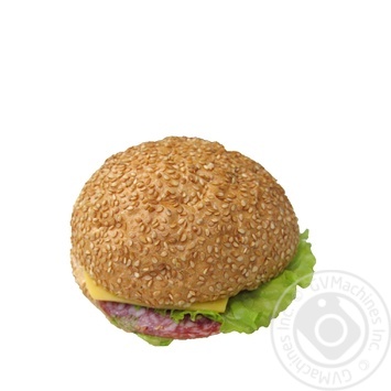 Cheeseburger with salami 245g - buy, prices for MegaMarket - photo 1