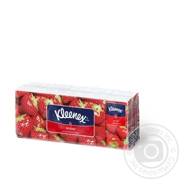 Хустинки носові Kleenex Полуниця 10шт